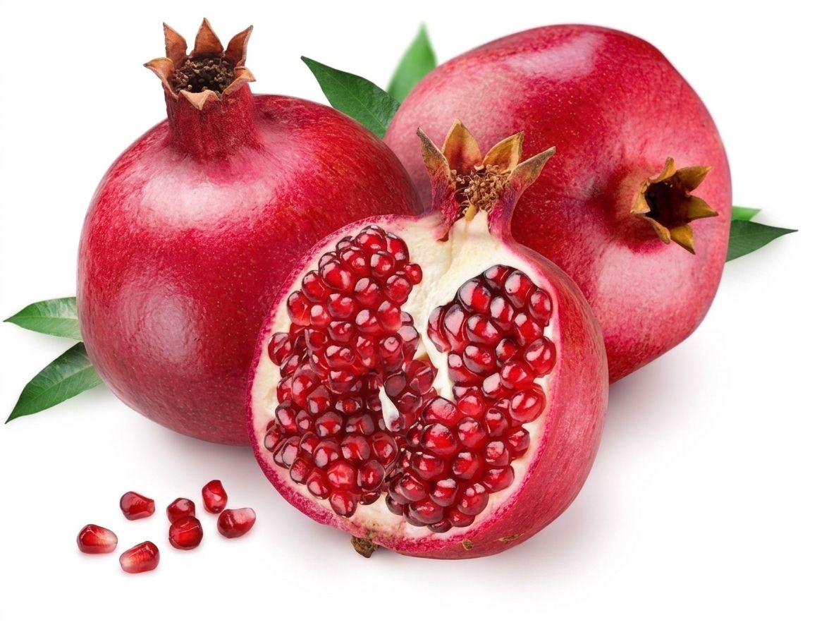 Fresh Moroccan pomegranates