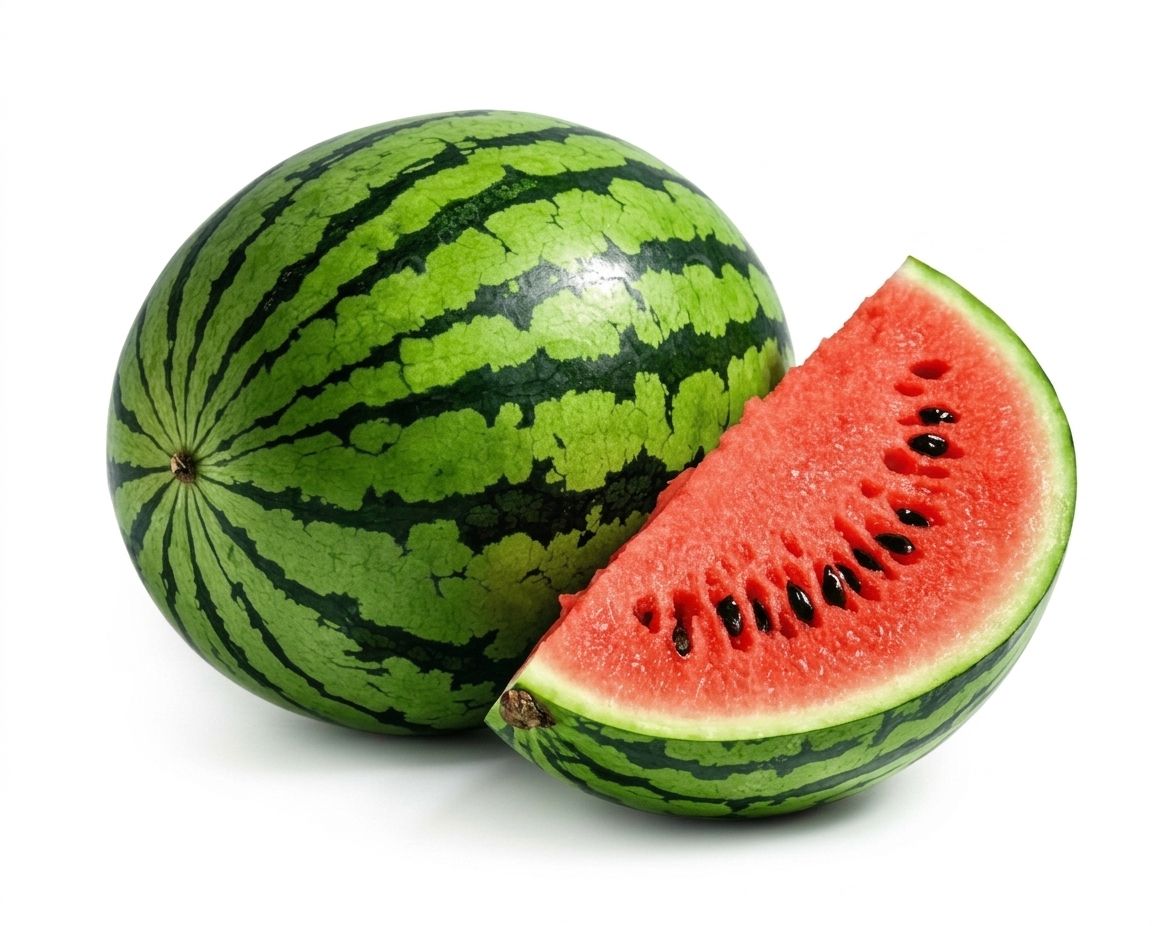 Fresh Moroccan watermelons